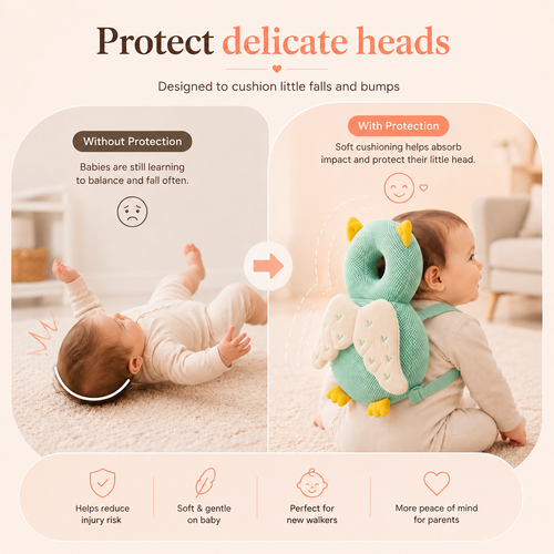 ComfyMom ™ Soft Head & Back Protector