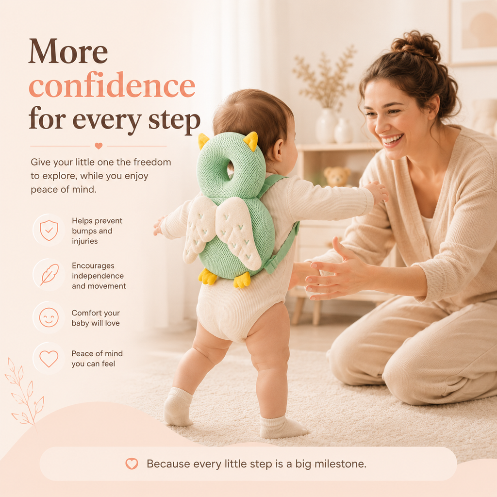 ComfyMom ™ Soft Head & Back Protector