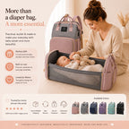 Comfymom™ 3-in-1 Travel Diaper Bag & Bassinet