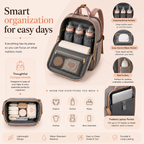 Comfymom™ 3-in-1 Travel Diaper Bag & Bassinet