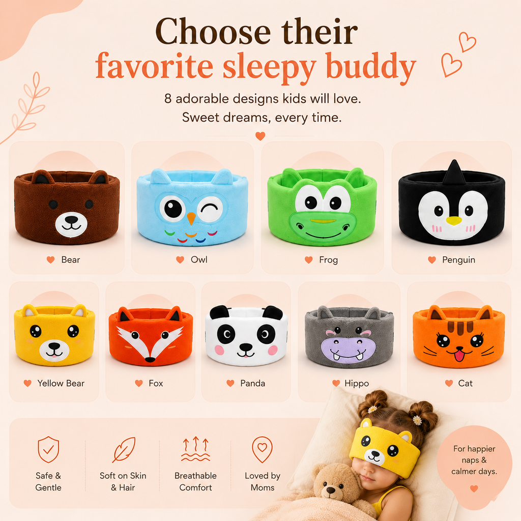 Comfymom™ Kids Bluetooth Headband & Sleep Mask