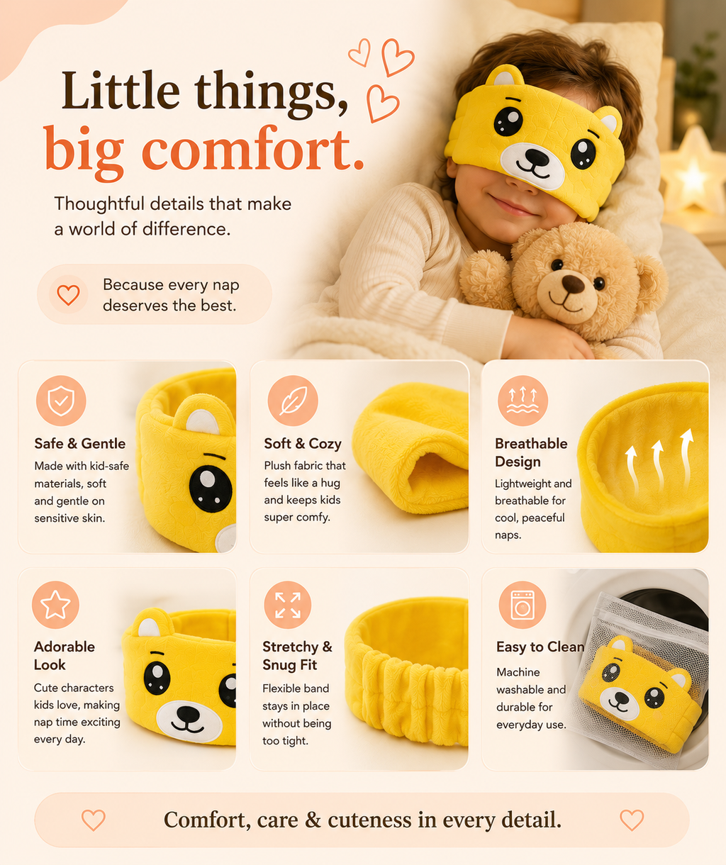 Comfymom™ Kids Bluetooth Headband & Sleep Mask