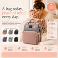 Comfymom™ 3-in-1 Travel Diaper Bag & Bassinet