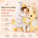 ComfyMom™ Soothing Sleep Companion – Interactive Plush Toy with Gentle Patting Motion