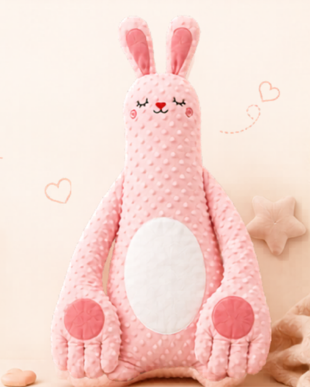 ComfyMom™ Soothing Sleep Companion – Interactive Plush Toy with Gentle Patting Motion