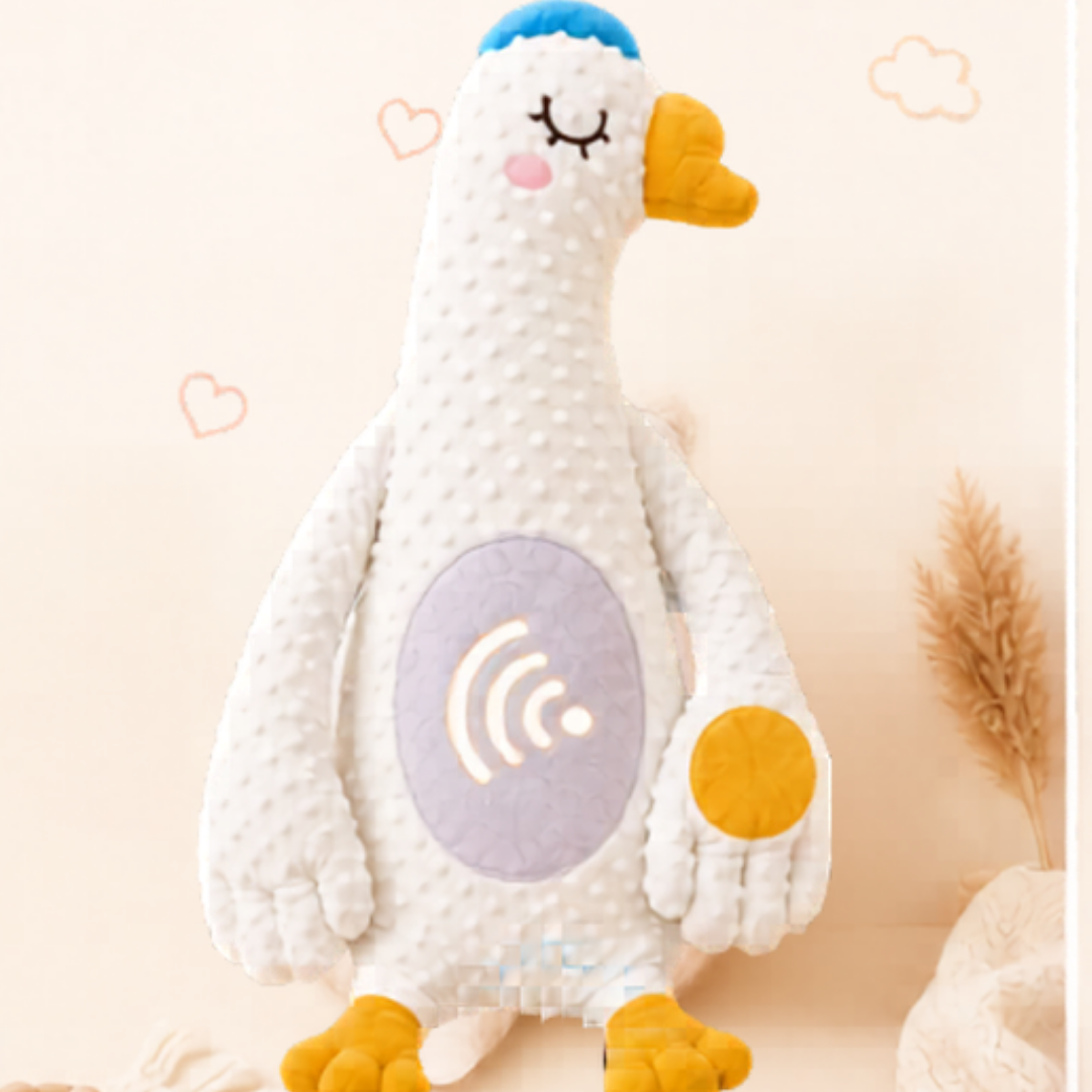 ComfyMom™ Soothing Sleep Companion – Interactive Plush Toy with Gentle Patting Motion